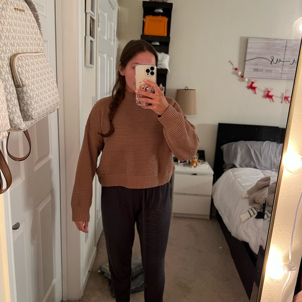 Hollister mock neck sweater